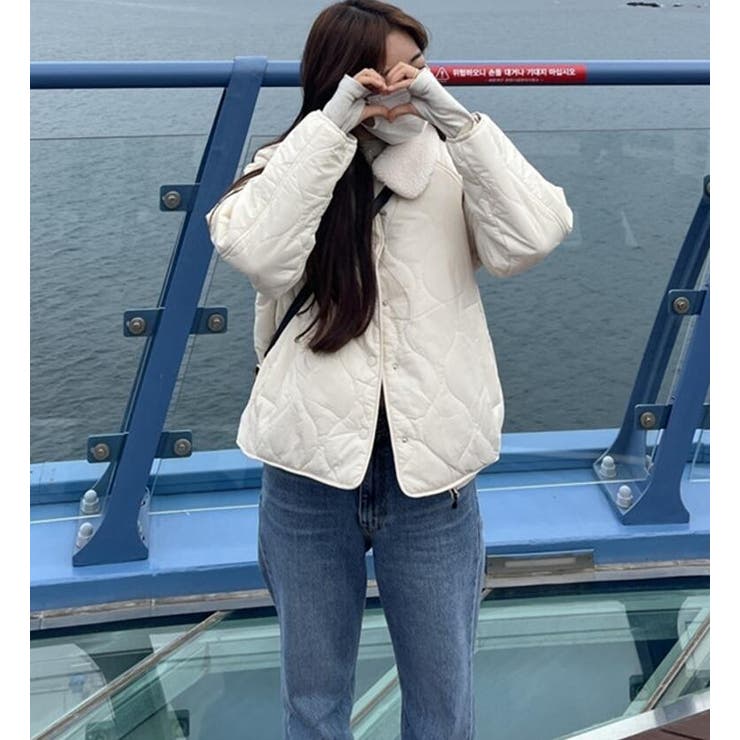 フリースカラークォルトジャケット | Bifrost | 詳細画像8 