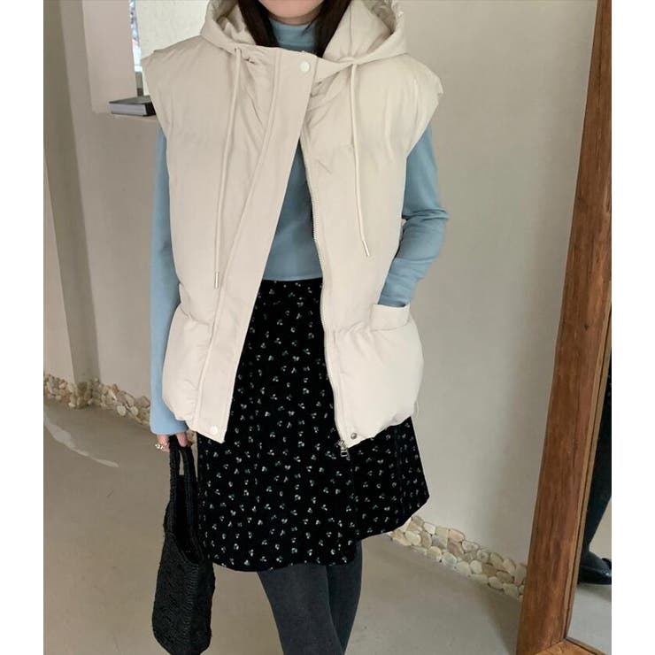 パーカーデザインダウンベスト | Bifrost | 詳細画像20 