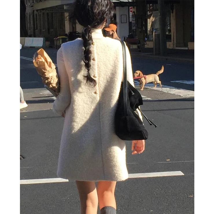 背面ボタンデザイン ベストワンピース | Bifrost | 詳細画像11 