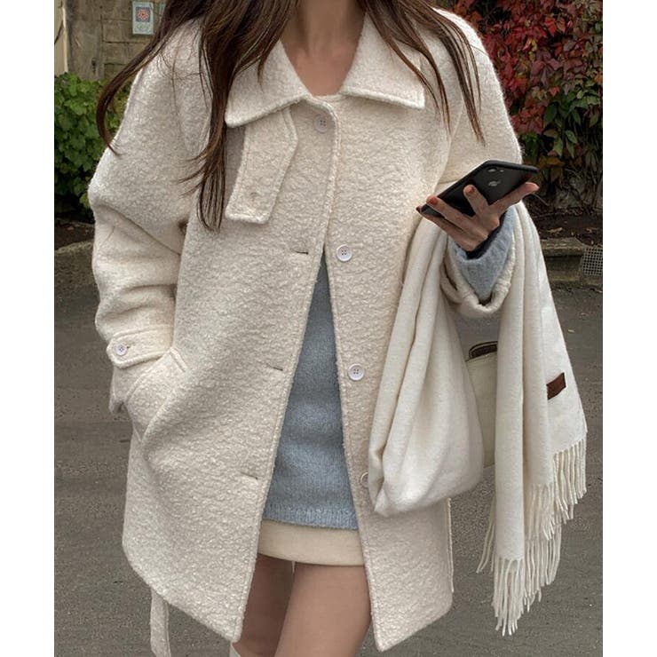 オフホワイト | ダッフルコート | Bifrost