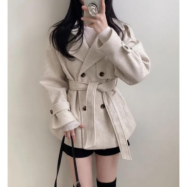 トレンチコート【韓国ファッション】 | Bifrost | 詳細画像4 