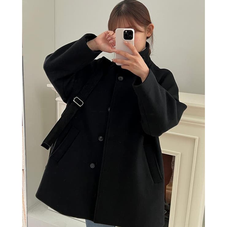 スタンドカラーシングルブレスコート | Bifrost | 詳細画像1 