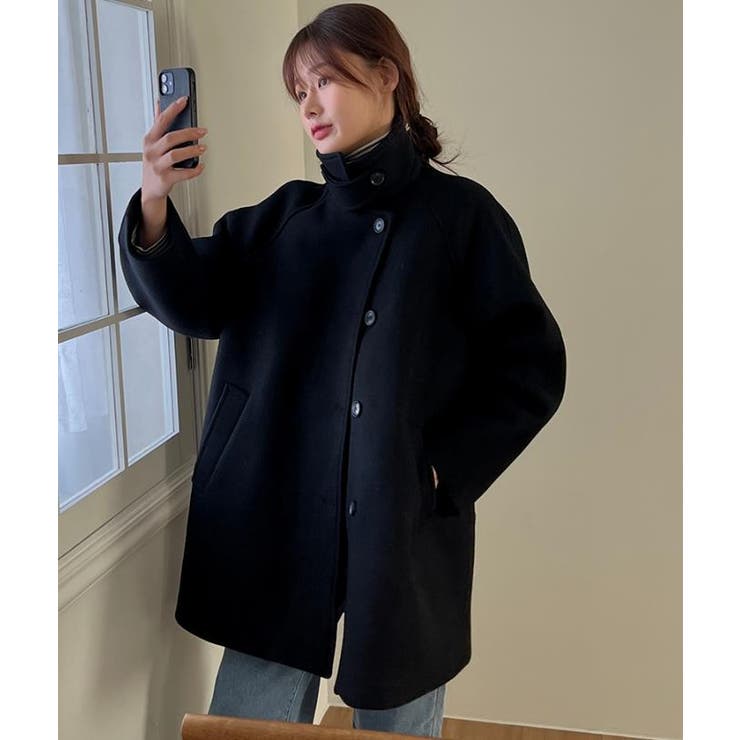 スタンドカラーシングルブレスコート | Bifrost | 詳細画像4 