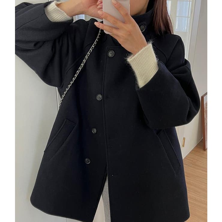 スタンドカラーシングルブレスコート | Bifrost | 詳細画像9 