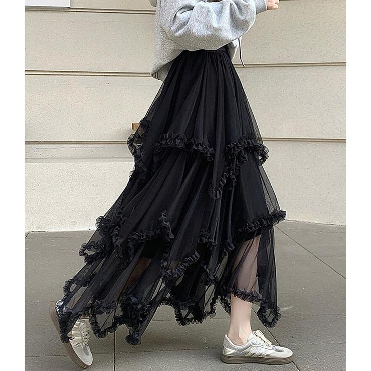 ブラック | ロングスカート | Bifrost