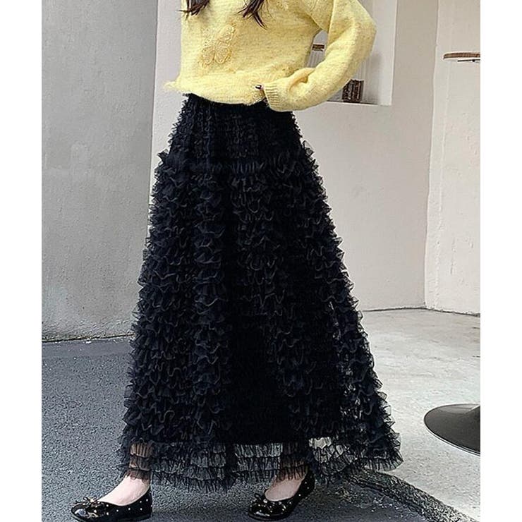 ブラック | ロングスカート | Bifrost