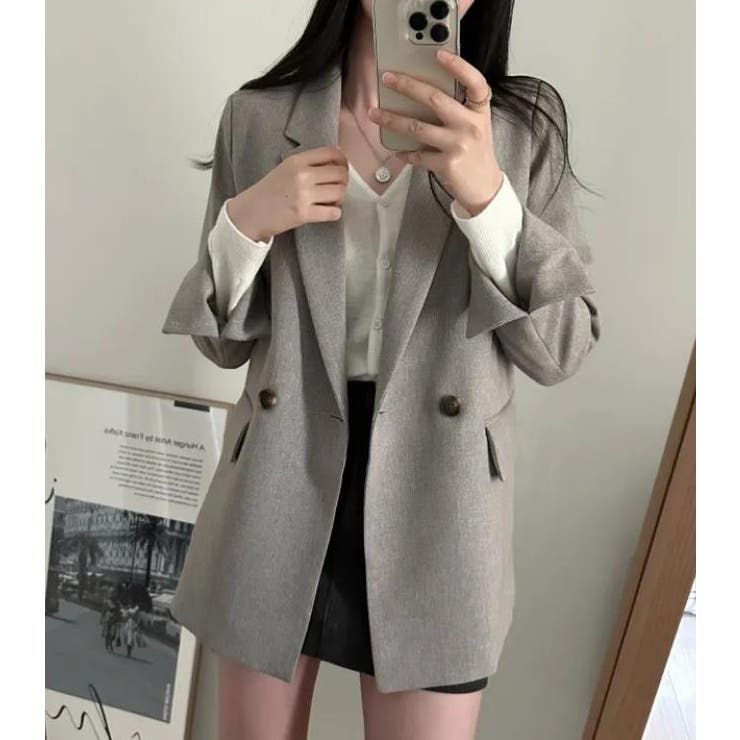 テーラードジャケット【韓国ファッション】 | Bifrost | 詳細画像6 