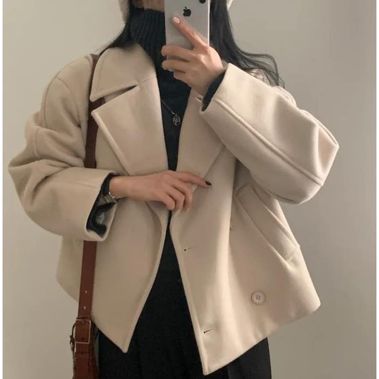 ショートコート【韓国ファッション】 | Bifrost | 詳細画像8 