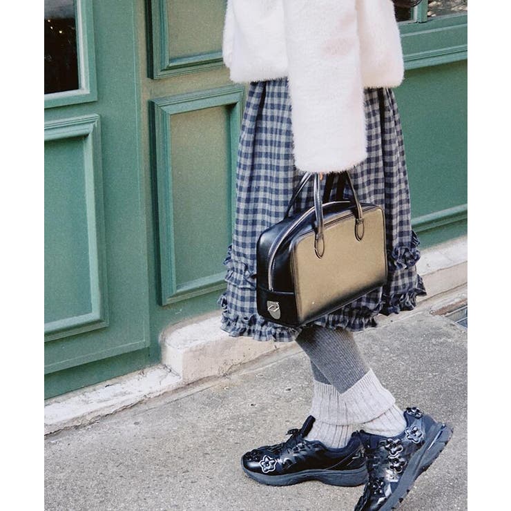 ネイビー | ひざ丈スカート | Bifrost