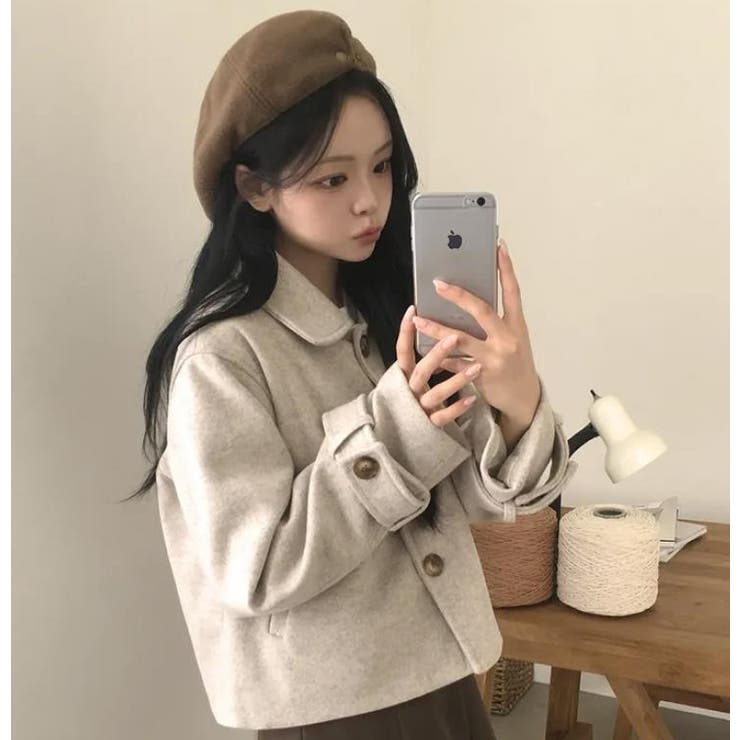 ショートコート【韓国ファッション】 | Bifrost | 詳細画像4 