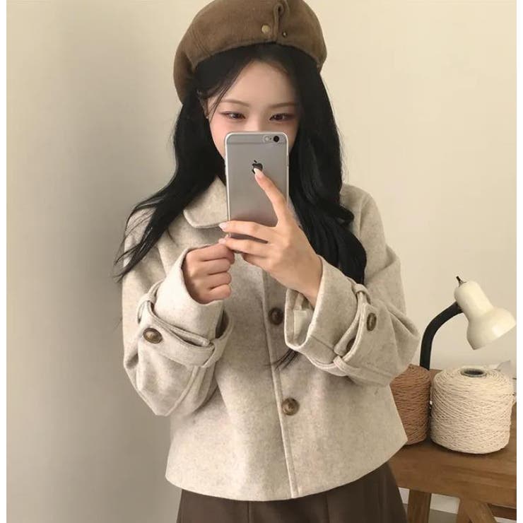 ショートコート【韓国ファッション】 | Bifrost | 詳細画像6 