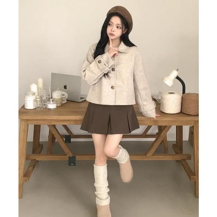 ショートコート【韓国ファッション】 | Bifrost | 詳細画像8 