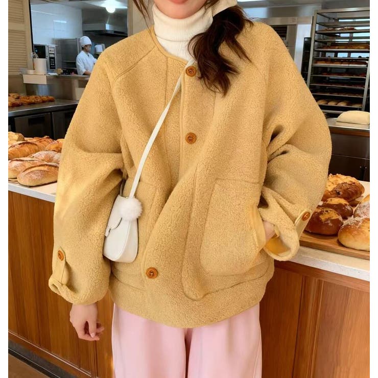 イエロー | フリースジャケット | Bifrost