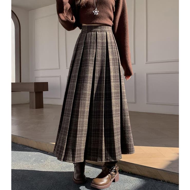 ブラウン | ロングスカート | Bifrost