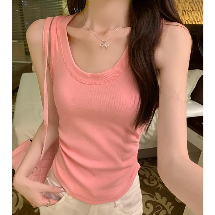 韓国女子 人気 タンクトップ [SEASEE] FRUITS T-SHIRTS タンクトップ【韓国ファッション】[品番：UZ000010134]｜Bifrost