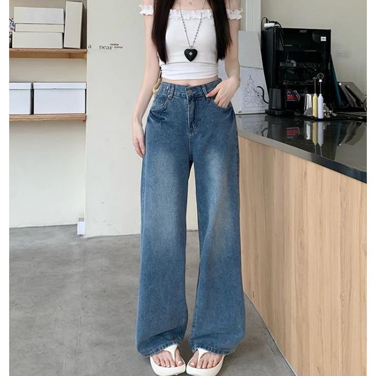 韓国商品/SOFLER NUA DENIM SWEAT PANTS NANAMICA 