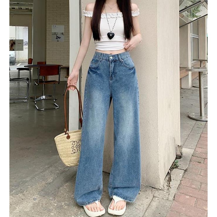 [JILLSTUART]★25SS★韓国人気★Summer Denim Pants JILL by JILL STUART(ジル バイ ジルスチュアート)のパンツ