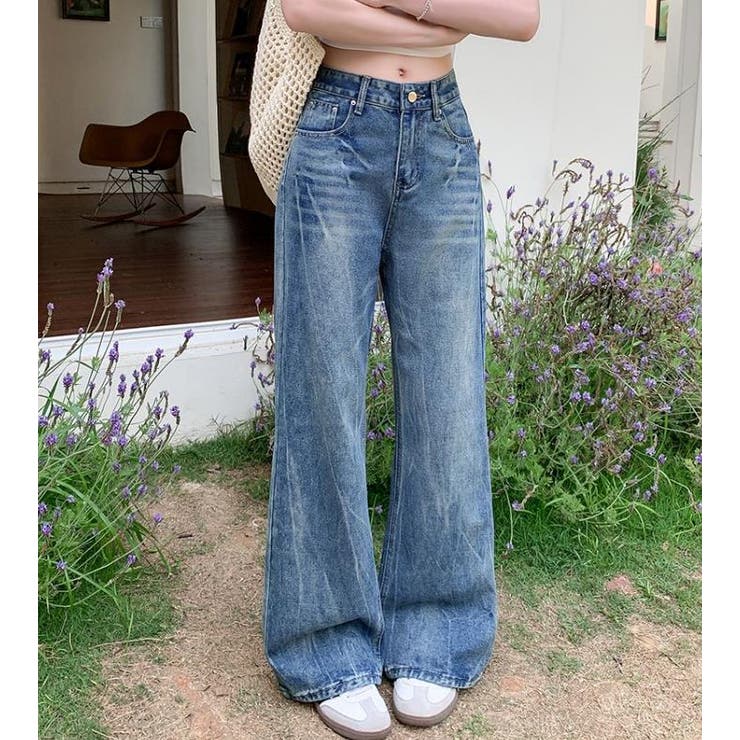 レギュラーなシルエットでスタイリッシュなデニムパンツ【韓国ファッション】 | Bifrost | 詳細画像2 