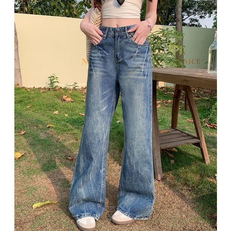 レギュラーなシルエットでスタイリッシュなデニムパンツ【韓国ファッション】 | Bifrost | 詳細画像6 