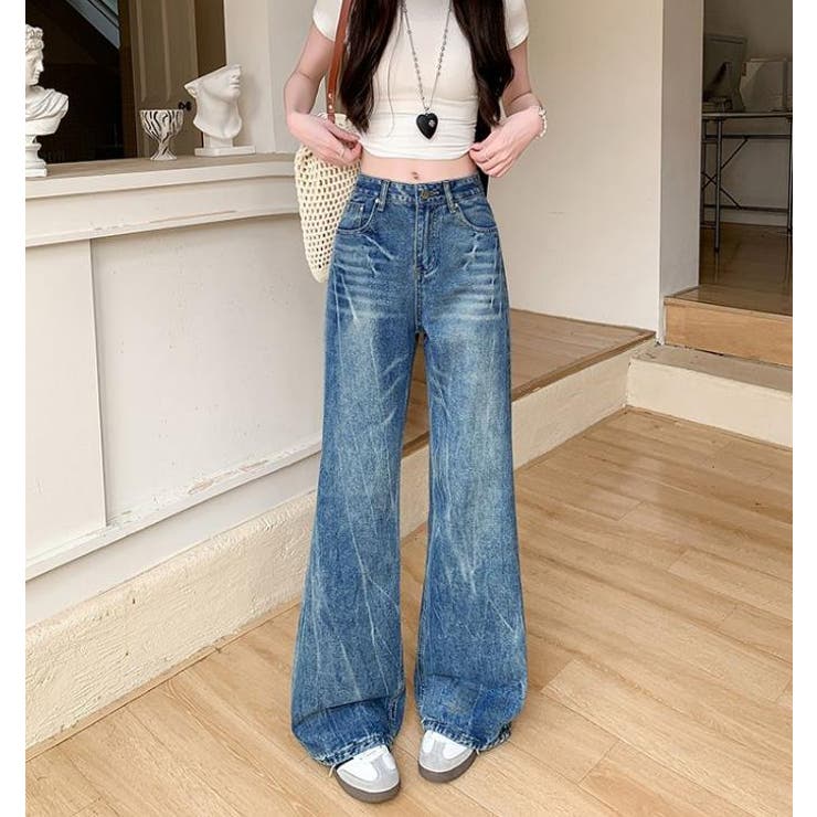 レギュラーなシルエットでスタイリッシュなデニムパンツ【韓国ファッション】 | Bifrost | 詳細画像7 