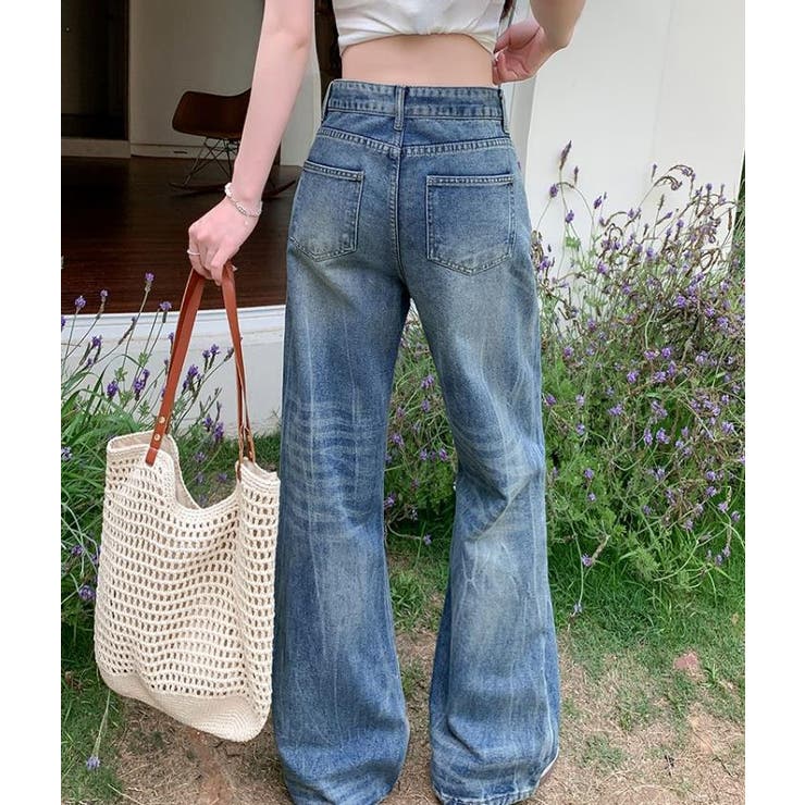 レギュラーなシルエットでスタイリッシュなデニムパンツ【韓国ファッション】 | Bifrost | 詳細画像8 