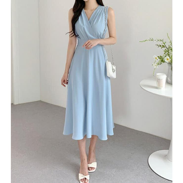 ブルー | ワンピース【韓国ファッション】 | Bifrost