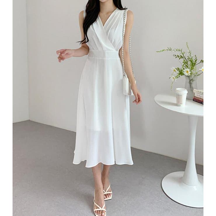 ホワイト | ワンピース【韓国ファッション】 | Bifrost