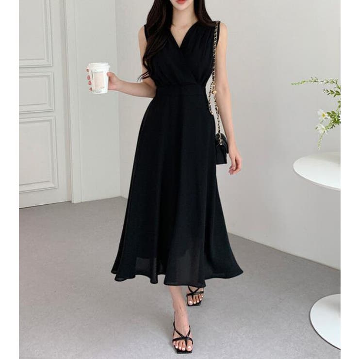 ブラック | ワンピース【韓国ファッション】 | Bifrost