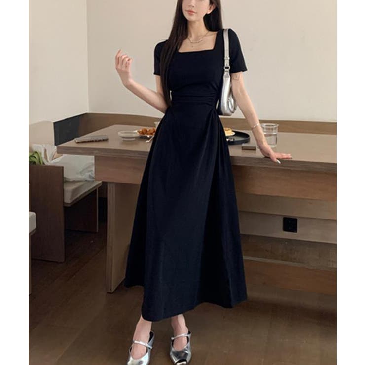 ブラック | ワンピース【韓国ファッション】 | Bifrost