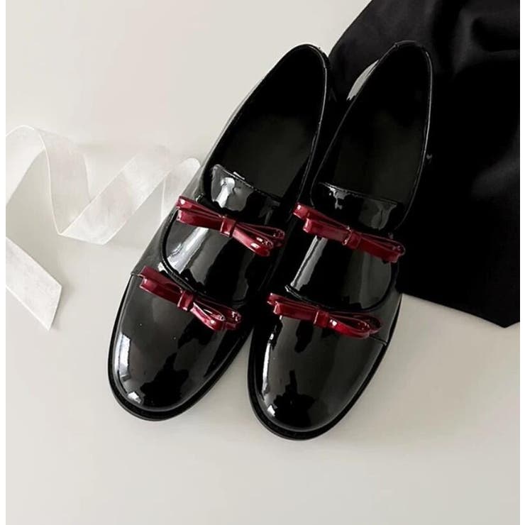OURHOME 黒 パテントレザー ローファー　24.0 OURHOME 黒 パテントレザー ローファー 24.0