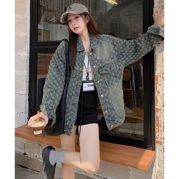 新品　kate spade 花柄　デニムジャケット Floral Embroidered Denim Jacket | Kate Spade New York