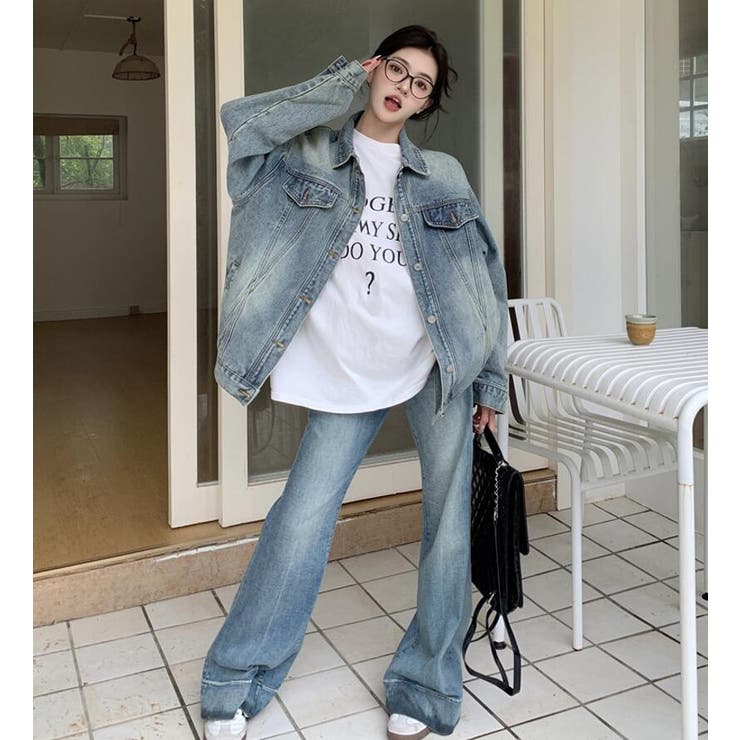 オーバーサイズデニムシャツ[品番：UZ000011059]｜Bifrost（ビフレスト