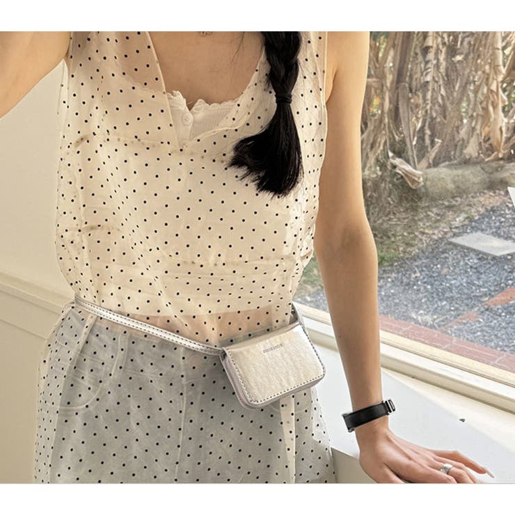 シルバー | ウエストポーチ【韓国ファッション】 | Bifrost