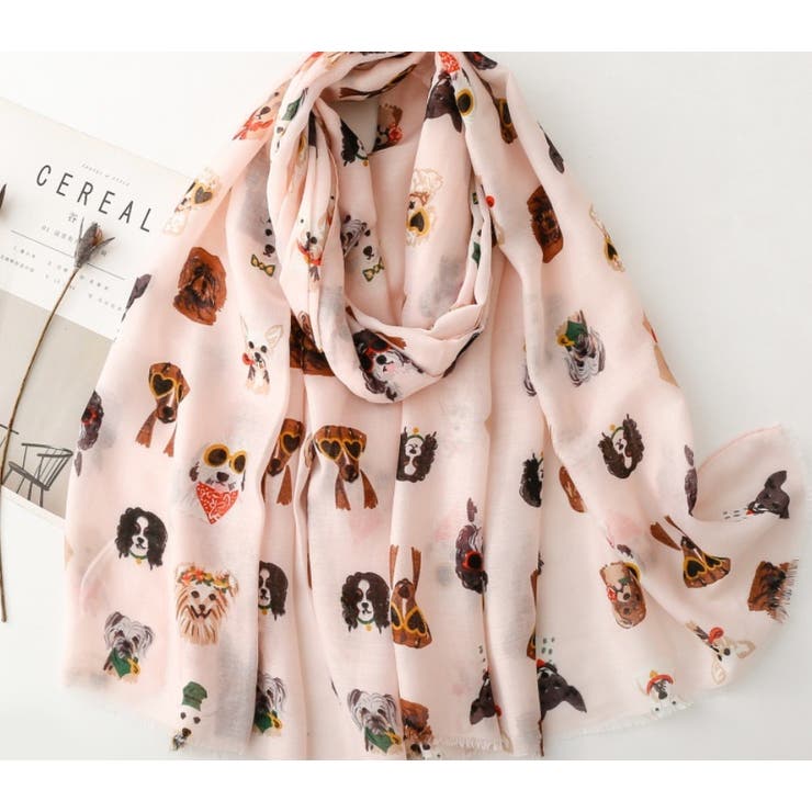 ピンク | スカーフ【韓国ファッション】 | Bifrost