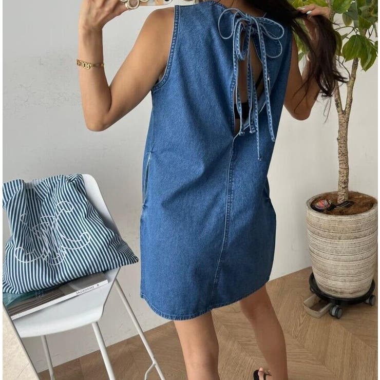 ブルー | ワンピース【韓国ファッション】 | Bifrost