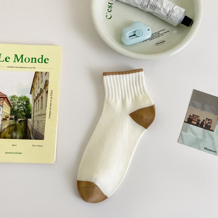 キャメル | ソックス【韓国ファッション】 | Bifrost