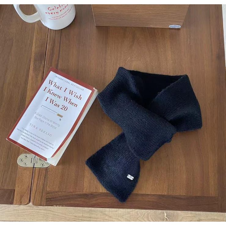 ブラック | マフラー【韓国ファッション】 | Bifrost