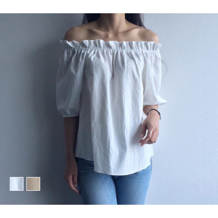 オフショルダー2way カットソー 韓国fashion 品番 Uz Bifrost ビフレスト のレディースファッション通販 Shoplist ショップリスト