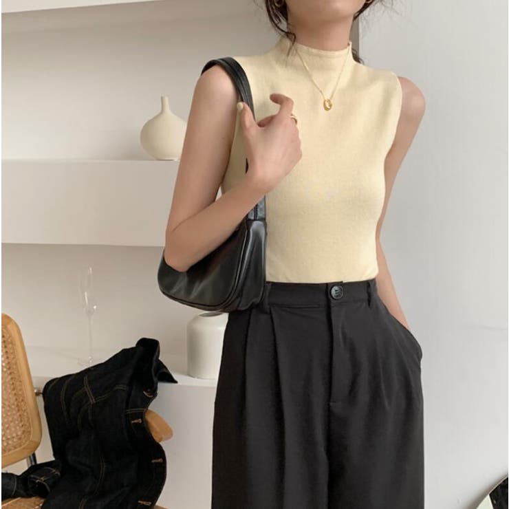 Bifrost ニットノースリーブ 韓国ファッション 品番 Uz Bifrost ビフレスト のレディースファッション 通販 Shoplist ショップリスト