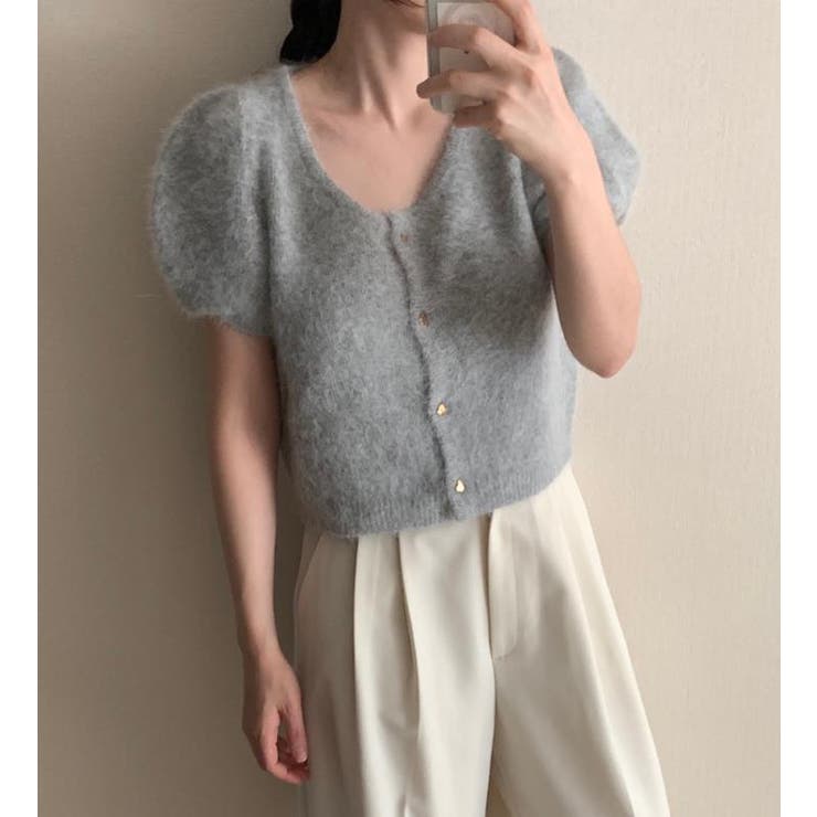 グレー | カーディガン【韓国ファッション】 | Bifrost