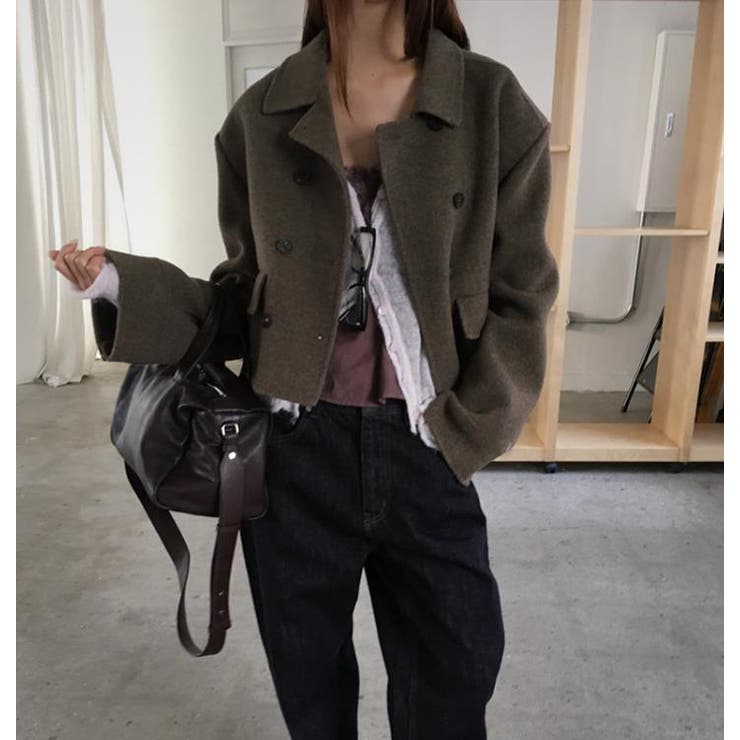 ショートコート【韓国ファッション】 | Bifrost | 詳細画像4 