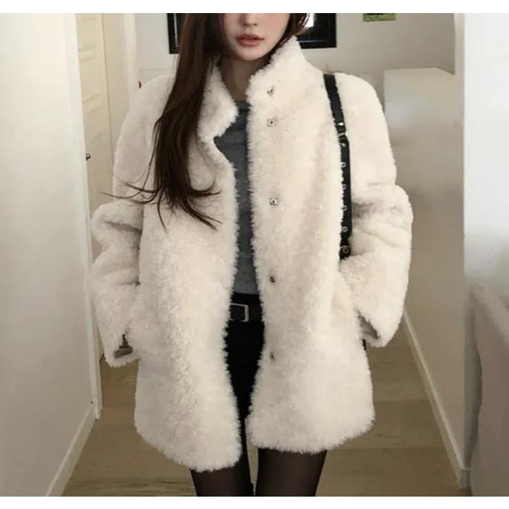 オフホワイト | ショートコート【韓国ファッション】 | Bifrost