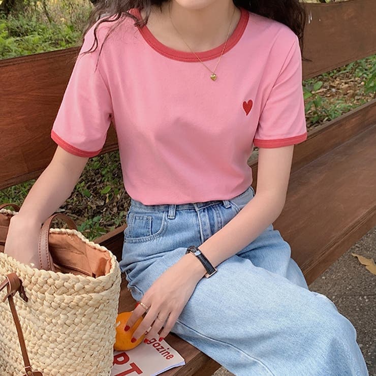 定価以下【新品未使用】ドーナツベアワンポイントTシャツ&ショートパンツ ピンク ドーナツベアワンポイントTシャツ｜ジェラートピケの通販｜&mall