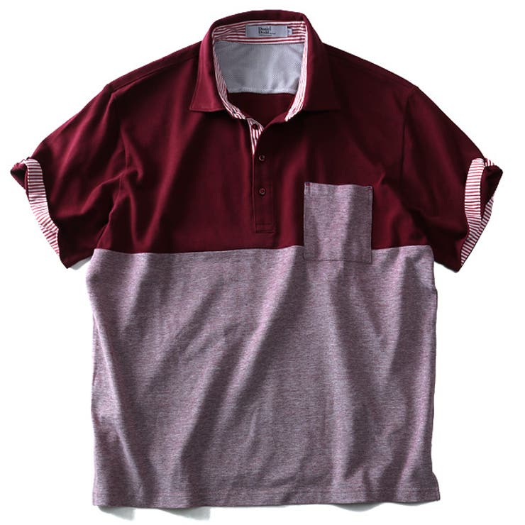 Daniel Dodd 胸ポケット付き切替え半袖ポロシャツ 品番 Zzhm 大きいサイズの店ビッグエムワン オオキイサイズノビッグエムワン のメンズファッション通販 Shoplist ショップリスト