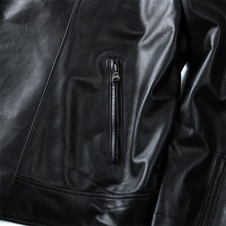 SARTORIA BELLINI ラムレザーダブルライダースジャケット[品番