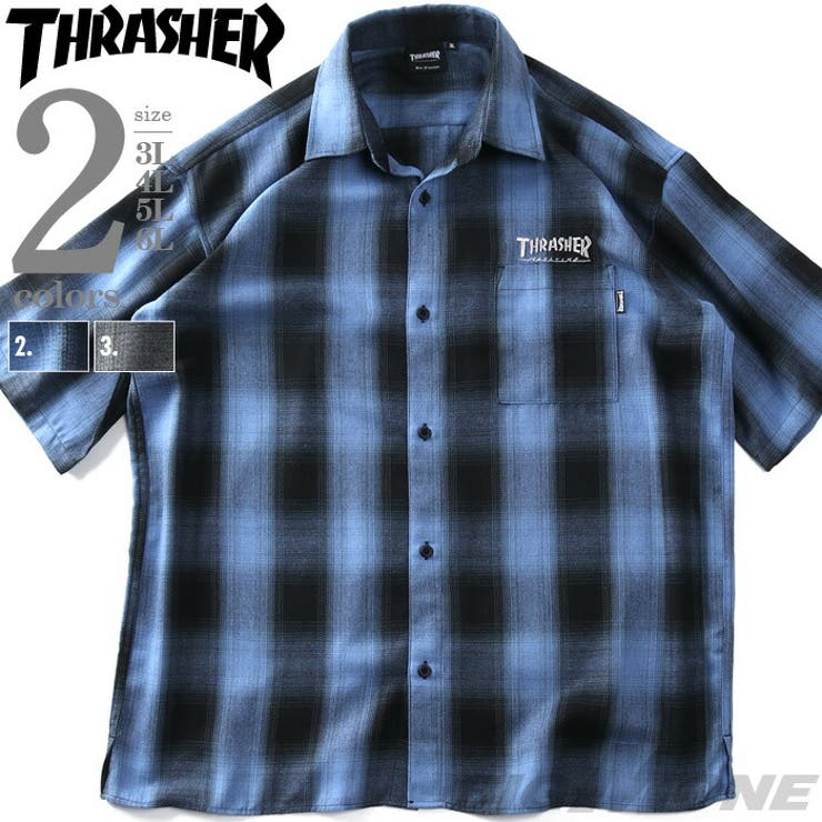 大きいサイズ メンズ THRASHER | 大きいサイズの店ビッグエムワン  | 詳細画像1 