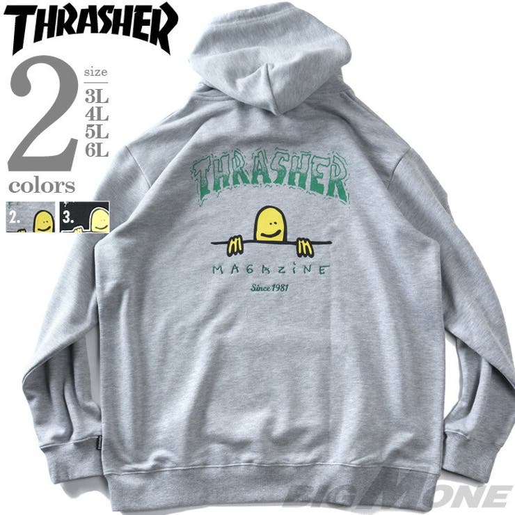 大きいサイズ メンズ THRASHER | 大きいサイズの店ビッグエムワン  | 詳細画像1 