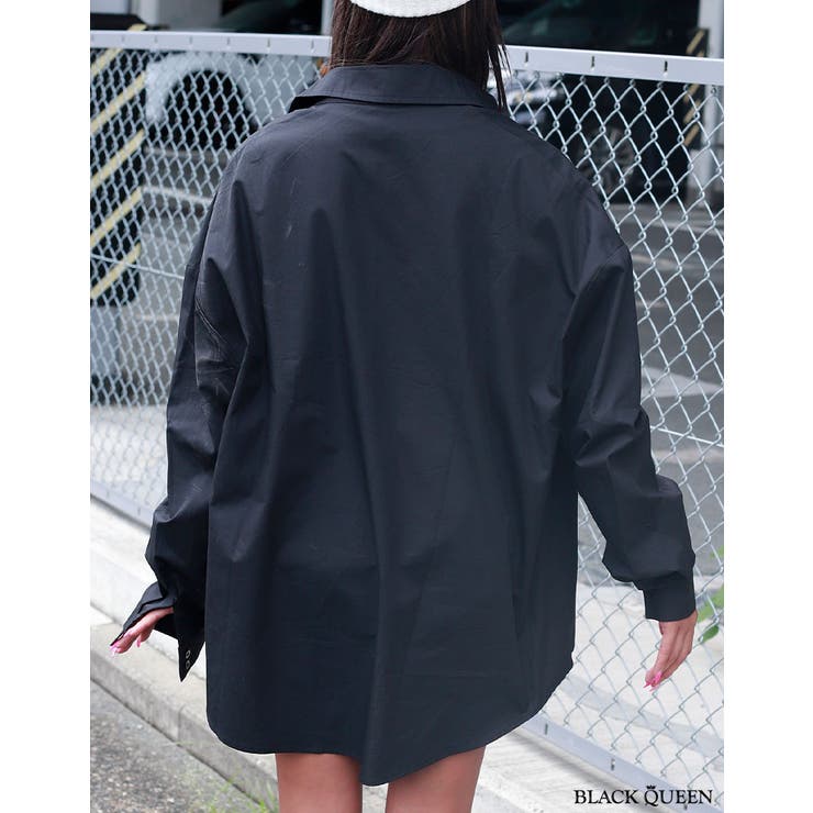 刺繍カラーシャツ【藤木そら着用】mavily | BLACK QUEEN  | 詳細画像11 