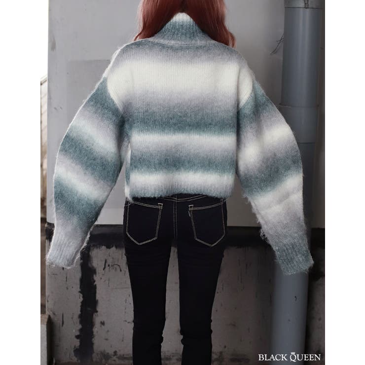 極美品♡ CHANEL グラデーション　ツイード  ニット　ワンピース　40 AOC3389img_05.jpg