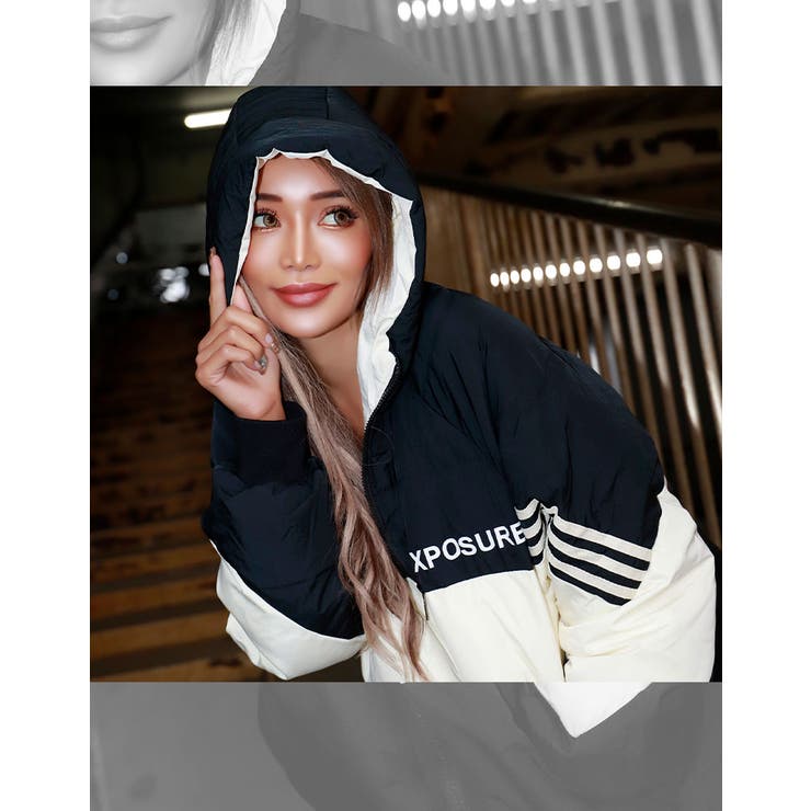 ボリュームダウンジャケット【藤木そら着用】kegy[品番：BCQW1876161